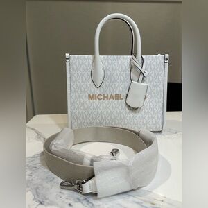 MCHAEL Michael Kors Mirella Small Signature Logo Crossbody Bag - NWT